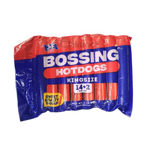 Bossing Hotdog Kingsize 1.14Kg – Citimart