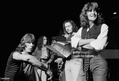 Cozy Powell, Ronnie James Dio, Ritchie Blackmore and Bob Daisley from ...