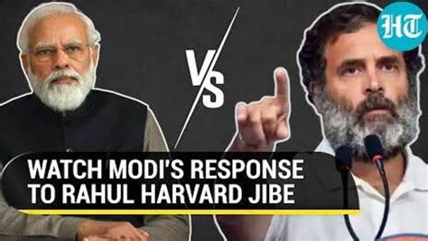 PM Modi vs Rahul Gandhi faceoff in Lok Sabha over Harvard Study | Watch ...