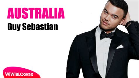 Guy Sebastian will sing for Australia at Eurovision 2015