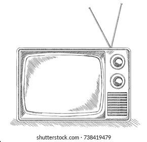 Retro Tv Sketch: Over 2,758 Royalty-Free Licensable Stock Vectors ...