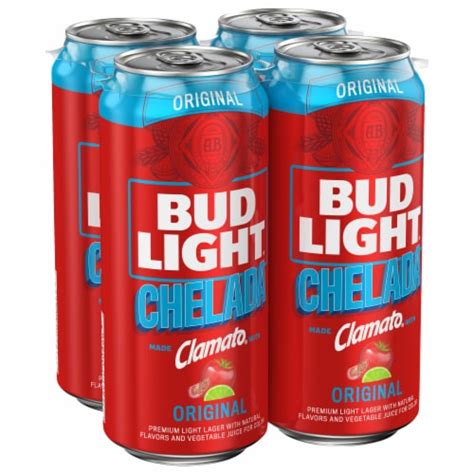 Bud Light Original Chelada, 4 pk / 19.2 fl oz - Kroger