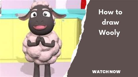 How to Draw Wooly from Amanda the Adventurer - YouTube