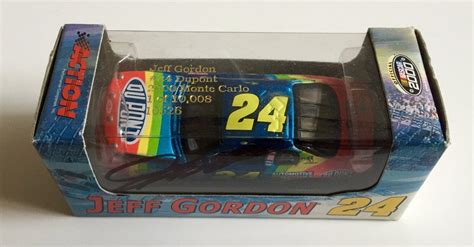 Jeff Gordon Autographed Diecast Cars