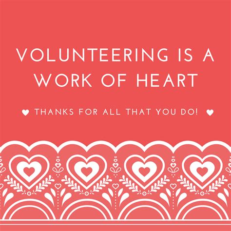 Thank You Quotes For Volunteers