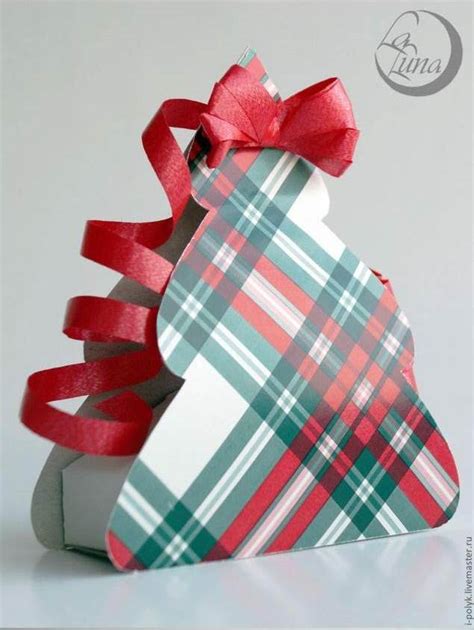 Creative Ideas - DIY Cute Christmas Tree Gift Box