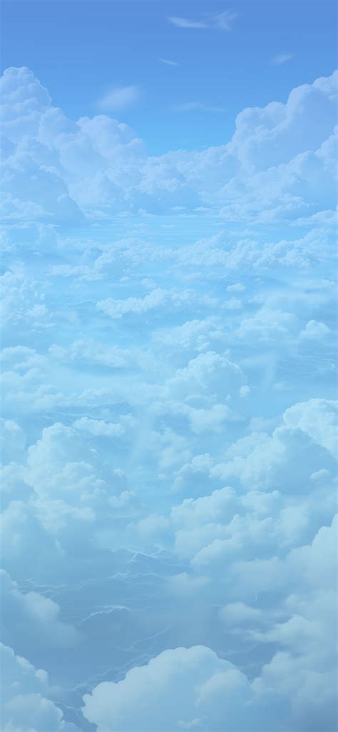 Blue Sky & Clouds Aesthetic Wallpapers - White Clouds Wallpapers