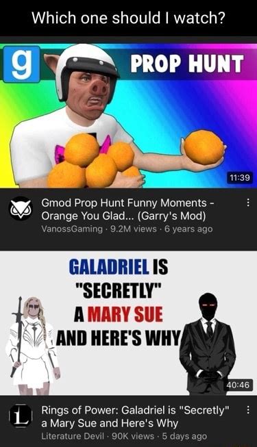 Which one should I watch? PROP HUNT Gmod Prop Hunt Funny Moments Orange ...