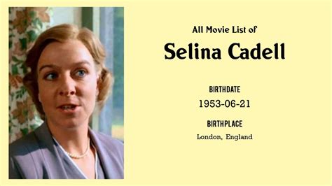 Selina Cadell Movies list Selina Cadell| Filmography of Selina Cadell ...