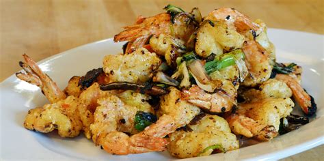 Crispy Salt & Pepper Prawns - Andrew Zimmern