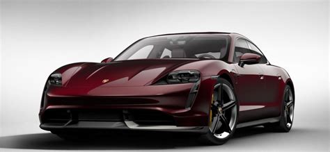 Porsche 2021 Taycan electric car will feature several beautiful new ...