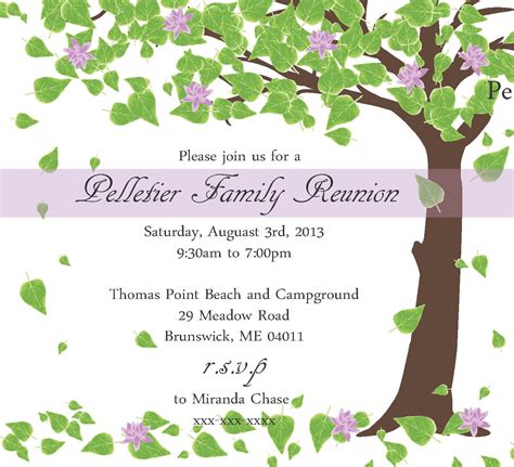 Family Reunion Invitation By Littlebopress On Etsy Invitation Card ...