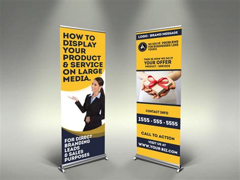 Retractable Banner for Advertising and Business Promotion