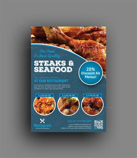 Restaurant Ad Template