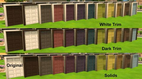 Grouch Garage Door Recolors | Sims, Sims 4, Best sims