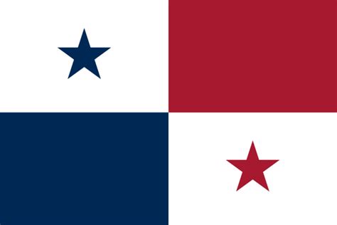 Panama flag color codes