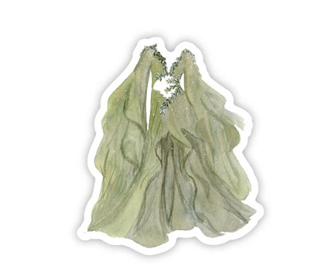 Taylor Swift Folklore Costume Sticker – Gracefully Made Art