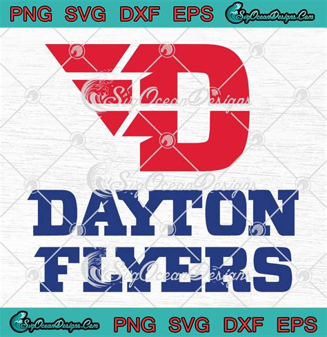 Dayton Flyers Basketball Team Logo SVG - University Of Dayton Flyers ...