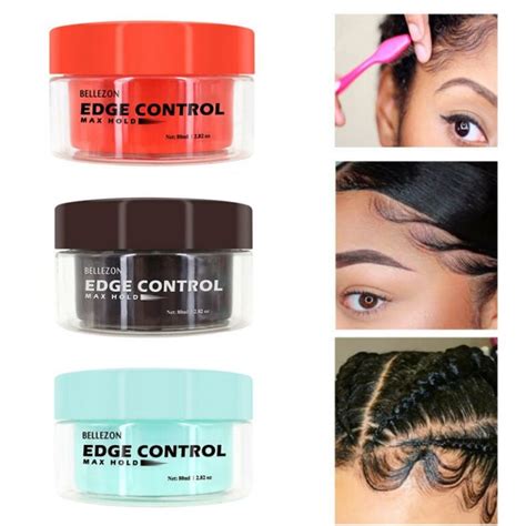 Hair Edge Control improve messy Hair Styling Gel Hair Oil Wax Cream ...