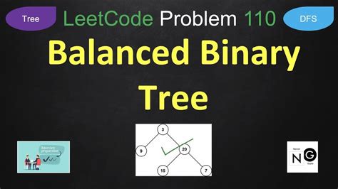 Balanced Binary Tree | balanced binary tree | leetcode 110 | tree - YouTube