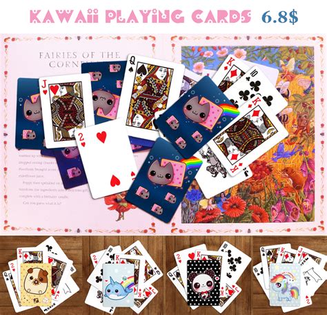 Kawaii playing cards by tho-be on DeviantArt