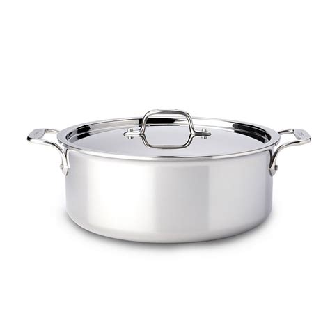 All-Clad Stainless Steel 6-Quart Stock Pot with Lid | Bloomingdale's