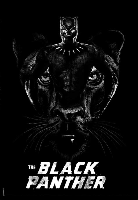 Black Panther by Daniel Norris - Home of the Alternative Movie Poster -AMP-