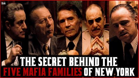 The SECRET Behind the 5 Families of New York in The Godfather... - YouTube