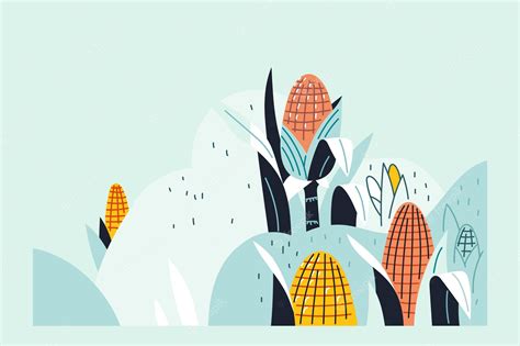 Premium Vector | Corn Field