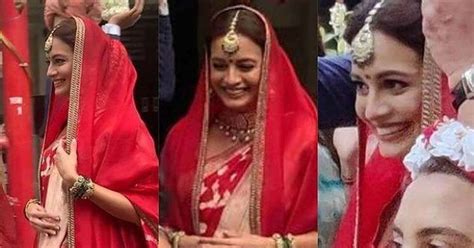 First photo: Dia Mirza Looks Radiant At Her Wedding Ceremony | Filmfare.com