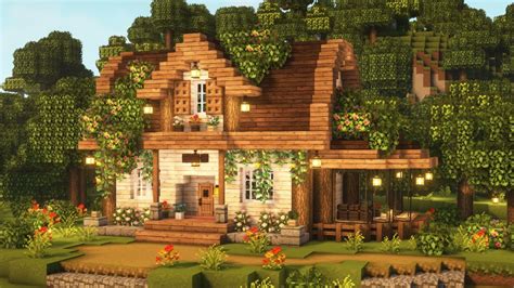 [Minecraft] 💖 Aesthetic Cottagecore House Tutorial / Cottage / Mizuno's ...