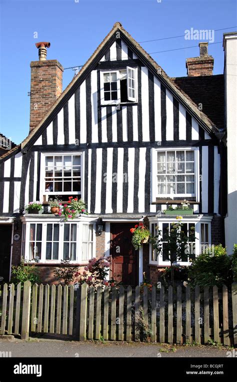 Tudor house, High Street, Cranbrook, Kent, England, United Kingdom ...