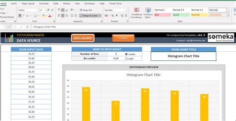 Histogram Maker Excel Template | Free Bar Graph Maker!