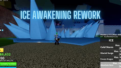 ICE AWAKENING REWORK SHOWCASE | BLOX FRUITS - YouTube