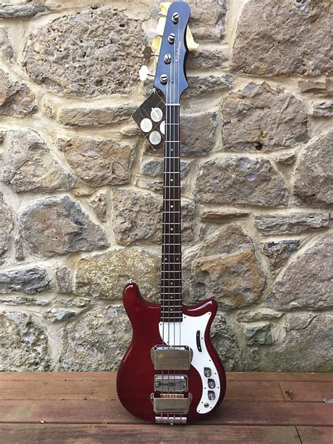 1966 Epiphone Embassy Deluxe Cherry | Reverb