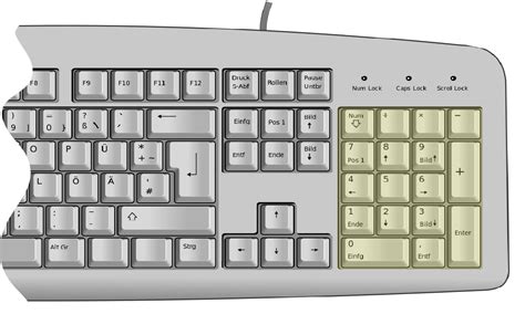 history - Why is the numpad on a keyboard not designed to print ...