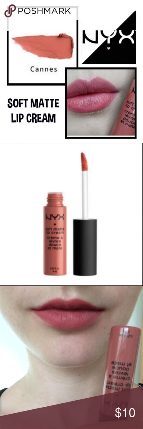 NYX Soft Matte Lip Cream Cannes NYX Professional Makeup Soft Matte Lip ...