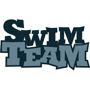 Silhouette Design Store - View Design #16390: swim team