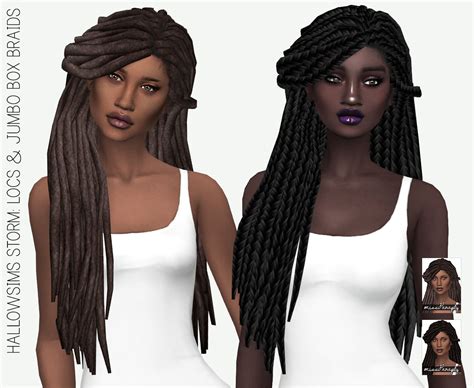 Miss Paraply: Hallow`s Storm hair retextured | Sims hair, Sims 4 afro ...