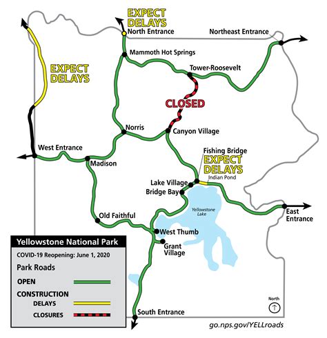 Overview Map Of Yellowstone National Park - London Top Attractions Map