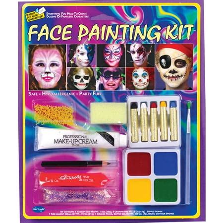 Party Face Painting Kit Halloween Accessory - Walmart.com