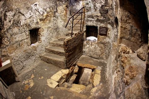 Tomb of Lazarus and the house of Mary and Martha in Bethany