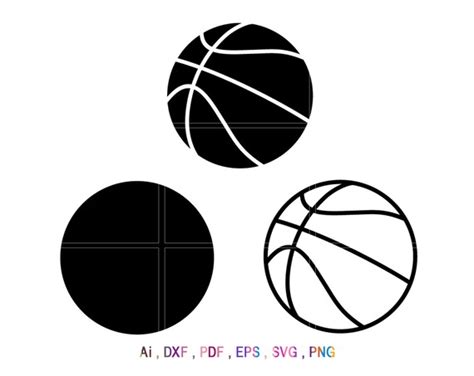 Basketball Svg Download File for Cricut Laser Cut and - Etsy