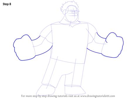 Learn How to Draw Wreck-It Ralph (Wreck-It Ralph) Step by Step ...