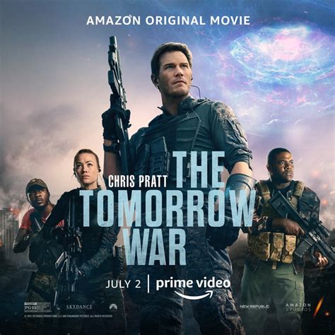 Official poster for 'The Tomorrow War,' starring Chris Pratt : r/movies