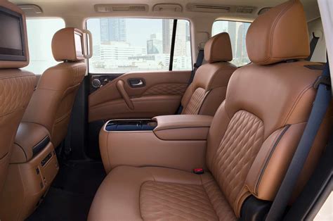 2018-Infiniti-QX80-interior-rear-seats - The Fast Lane Truck