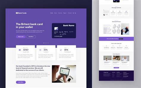 Bank Cards fintech Website Template » W3Layouts