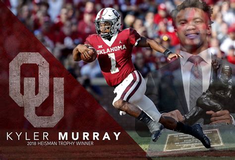 Kyler Murray Heisman Trophy Winner Poster Oklahoma Sooners | Etsy