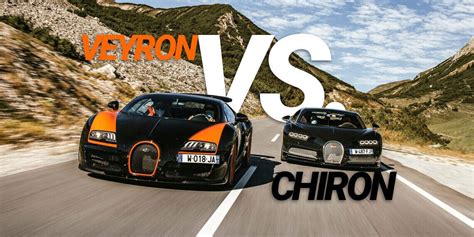 Bugatti Chiron vs Bugatti Veyron: And The Winner Is...