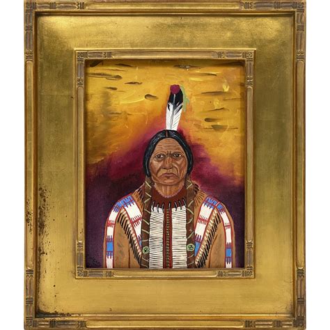 (SOLD) Original Painting of Sitting Bull by Serial Killer John Wayne ...